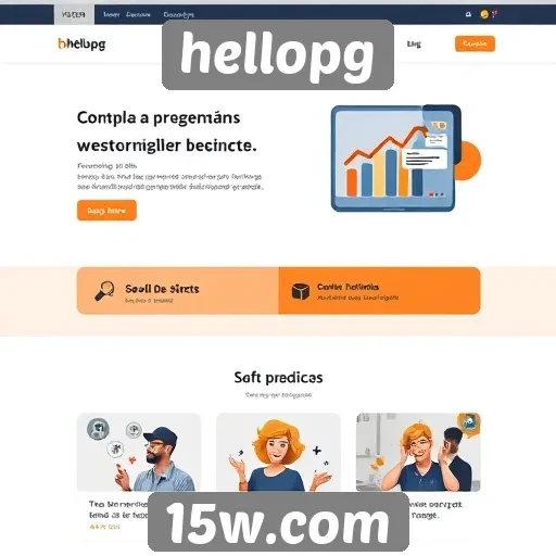 Experiência do usuário na navegação do site hellopg